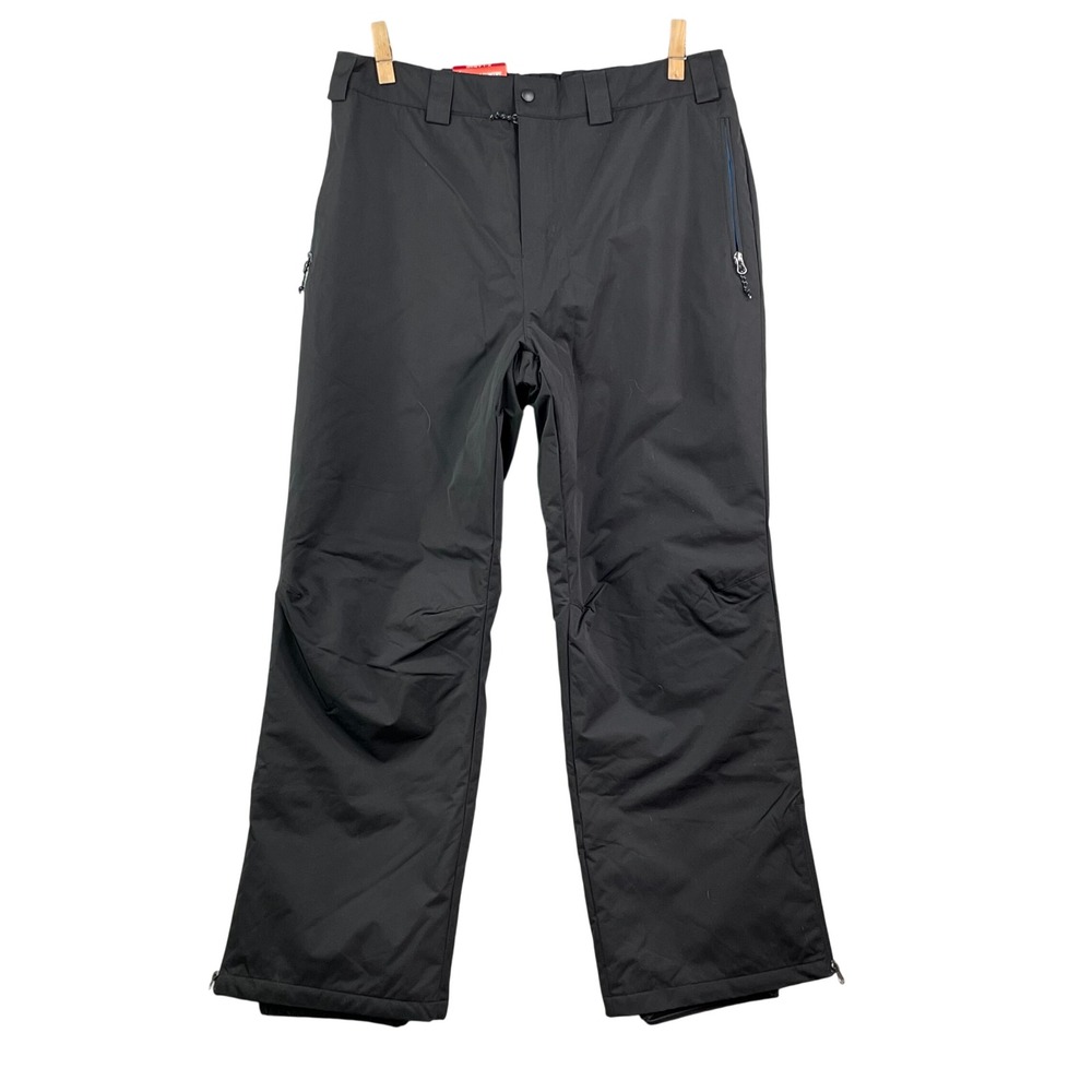 Free Country Ski Pants Mens XL Black Snowboard Winter Outdoor Hike Insulated NWT